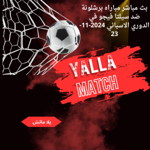 بث مباشر مباراه برشلونة ضد سيلتا فيجو في الدوري الاسباني 2024-11-23