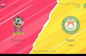 موعد مباراه بين تنزانيا و النيجر8/9/2025